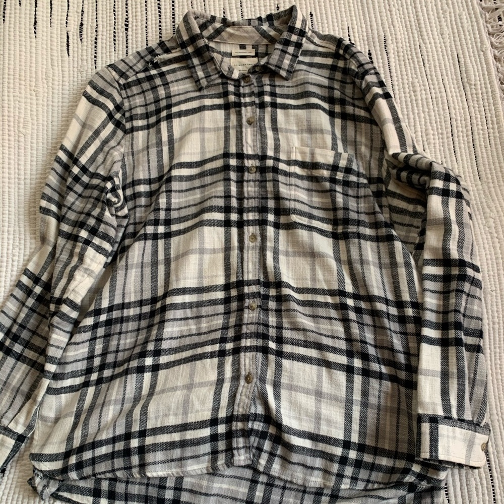 American Eagle Boyfriend Fit Flannel
